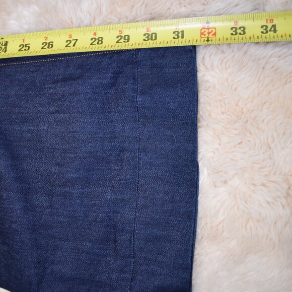 J Brand Mama J Maternity Jeans 26 Dark Blue Flare Bootcut Stretch Waist - Picture 4 of 13